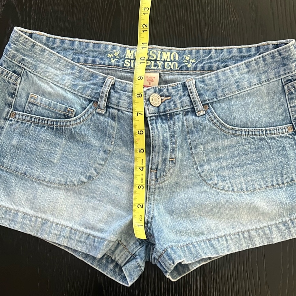 Mossimo Supply Co. Women's Light Blue Jean Shorts - Picture 6 of 6